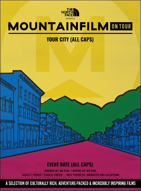 Mountainfilm 2023 Tour Flyer Product Front