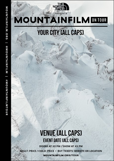 Mountainfilm Still Ski Postcard Product Front