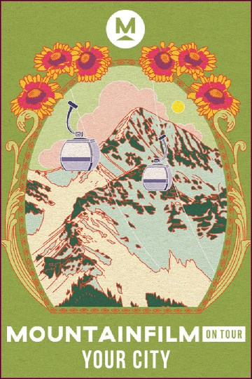 Mountainfilm Sticker Product Front